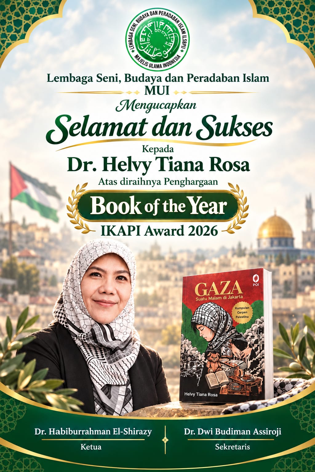 Selamat & Sukses Dr. Helvy Tiana Rosa
